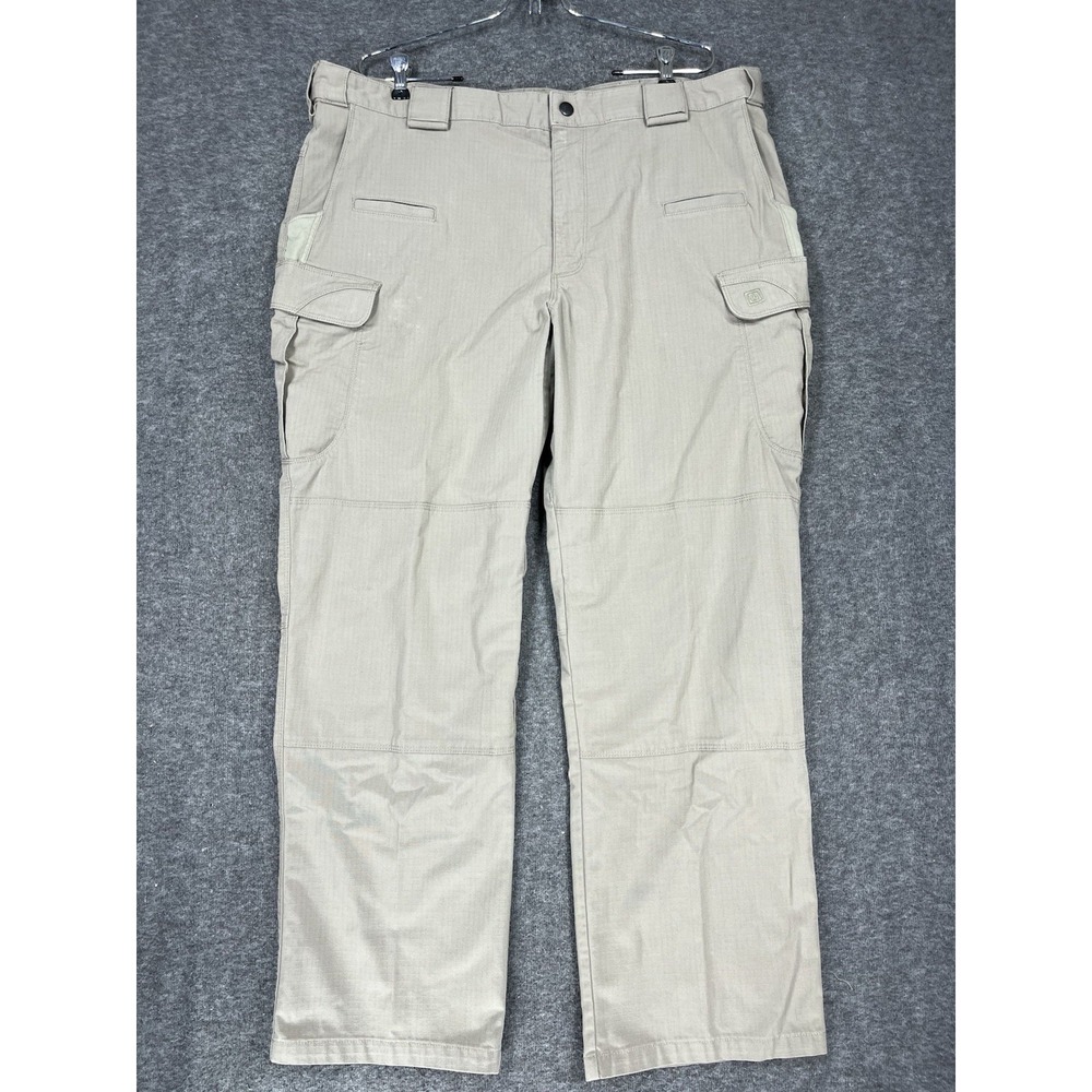 5.11 Tactical Stryke Pants Mens 40x30 Khaki Cargo Ripstop 74369